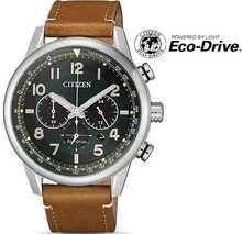 Meeste käekell Citizen Eco-Drive Chronograph CA4420-21X, roheline
