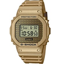 Meeste kell Casio G-Shock DWE-5600HG-1ER, kuldne keti disain