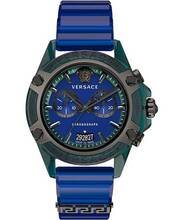Meeste käekell Versace Active Chrono VEZ701122, sinine plastik, 44 mm