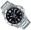 Meeste kell Casio MTP-VD01D-1EV, ZD185A, hõbe/must