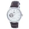 Meeste käekell Orient Classic Elegant Open Heart Automatic RA-AG0002S10B, hõbe