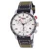 Meeste käekell Zeppelin Eurofighter 7298-5, 43 mm, beež