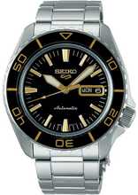 Meeste käekell Seiko 5 Sports SRPK99K1, hõbedane