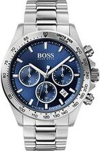 Meeste käekell Hugo Boss 1513755 Hero, 45 mm, sinine sihverplaat, roostevaba teras