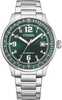 Meeste käekell Citizen Urban Military Automatic NJ0190-51X, 40 mm, roheline
