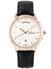 Meeste kell Jordan Kerr 3978G, must/roosa kuld