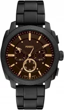 Meeste käekell Fossil Machine FS6097, 44 mm, must