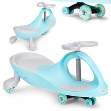 Gravitatsiooni tõukeratas EcoToys Wiggle Car, helesinine