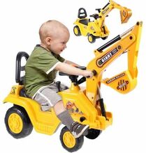 Lükatav traktor, ekskavaator stumdukas Malplay