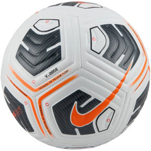 Jalgpall Nike Academy Team FA24 FZ7540 101, suurus 5, valge/must/oranž