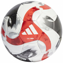 Jalgpall Adidas Tiro Pro HT2428, suurus 5, valge/hall/punane