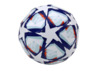 Jalgpall Lean Toys, 24 cm, valge, tähe muster, suurus 5