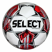 Jalgpall Select Diamond V23, suurus 4, valge/punane