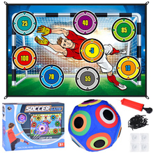 Jalgpalli mängukomplekt Jokomisiada Shooting Wall Game Set ZA5599 valgustatud palliga
