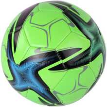 Jalgpall Lean Toys, 24 cm, suurus 5, roheline muster