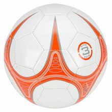Jalgpall Avento Warp Skillz 16XX-W, suurus 3, valge/oranž/hall