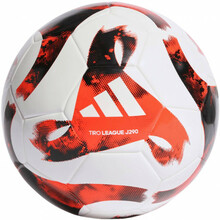Jalgpall Adidas Tiro Junior 290 League HT2424, suurus 4, valge/punane