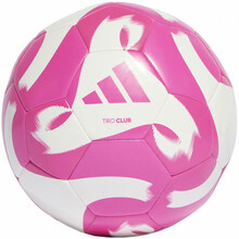 Jalgpall Adidas Tiro Club HZ6913, suurus 3, valge/roosa
