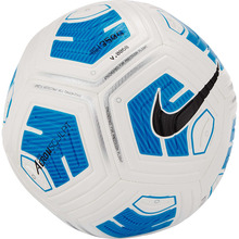 Jalgpall Nike Strike Team CU8064-100, suurus 5, valge/sinine