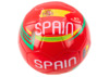 Jalgpall Lean Toys Hispaania lipu motiiviga, 24 cm, suurus 5