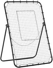 Jalgpallivärav HomCom, 123 x 73 x 178,5 cm, must