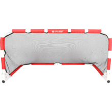Jalgpallivärav Pure2Improve, 120 x 60 x 60 cm, hall/punane
