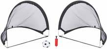 Jalgpalliväravad Dunlop Pop Up Goal 100982, 80 x 60 x 60 cm, 2 tk