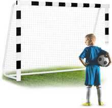 Jalgpallivärav Neo-Sport NS-465, 300 x 200 x 120 cm, must/valge