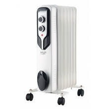 Õliradiaator Adler AD 7815, 1500 W, valge