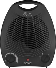 Ventilaatoriga soojuskiirgur Savio AD-02 B, must