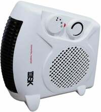 Ventilaatoriga soojuskiirgur Besk Thermofan 1000/2000W, valge