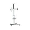 Televiisori alus Manhattan 461245, 35-70 tolli, kuni 50 kg, must/hõbe