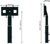 Televiisori seinakinnitus NewStar PLASMA-W2500BLACK, 42-100 tolli, VESA 200x200 kuni 800x600