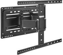 Televiisori kinnitus Hi-nd Sweden Full motion wall mount, must, kuni 50 kg