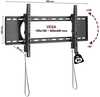 Televiisori kinnitus Fiber Novelty C5T, 45-90 tolli, kuni 80 kg