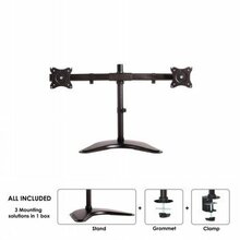 Monitorihoidik Neomounts NM-D335DBLACK, 10-27 tolli, kuni 8 kg
