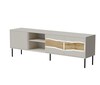 Televiisorikapp Cama Meble Inserto 3D1W, 190x40x61.5 cm, kašmiir, LED valgustusega