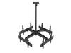 Lae kinnitusega telerialus Equip 650372, 32-65 tolli, kuni 30 kg, must