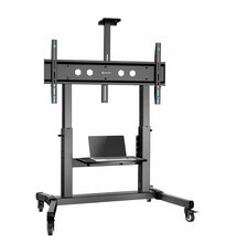 Mobiilne telerialus ONKRON TS1991-B, 50-100 tolli, kuni 120 kg, must