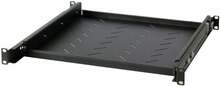 Riiul Intellinet 1U 415 mm, 19 tolli, väljatõmmatav 430-665 mm, must