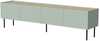 Telerialus Cama Meble Fellini, 200x40x52 cm, oliiv, õlitatud tamme pealispind