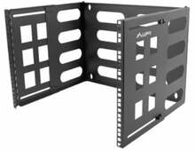 Seinakinnitus Lanberg FB01-5408-10B, 19 tolli, 8U, must