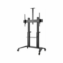 Televiisori alus Roline LCD ratastega, kuni 140 kg, must