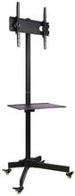 Televiisori alus Techly 100730, 23-55 tolli, kuni 25 kg, must