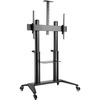Statiiv Hagor BrackIT Stand HD XXL 8208, must, mobiilne, 65-120 tolli