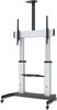 Televiisori alus Manhattan 461672, 60-100 tolli, kuni 100 kg, hõbe/must