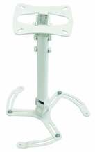 Projektori laekinnitus Edbak PM1w-B, kuni 15 kg, valge