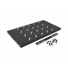 Fikseeritud riiul Lanberg AK-1001-B, 19 tolli, 450 mm, kuni 20 kg, must