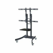 Televiisori rullalusega alus Value LCD/TV, must, 32-100 tolli, kuni 125 kg