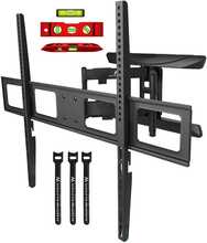 Televiisori kinnitus Maclean MC-423, 43-100 tolli, kuni 80 kg, must
